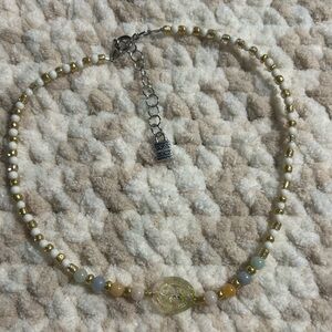 Handmade Beaded Glass Necklace